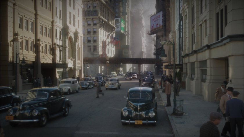 New York intersection.