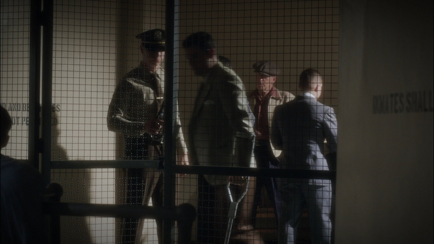 Sousa entering a New York Jail.