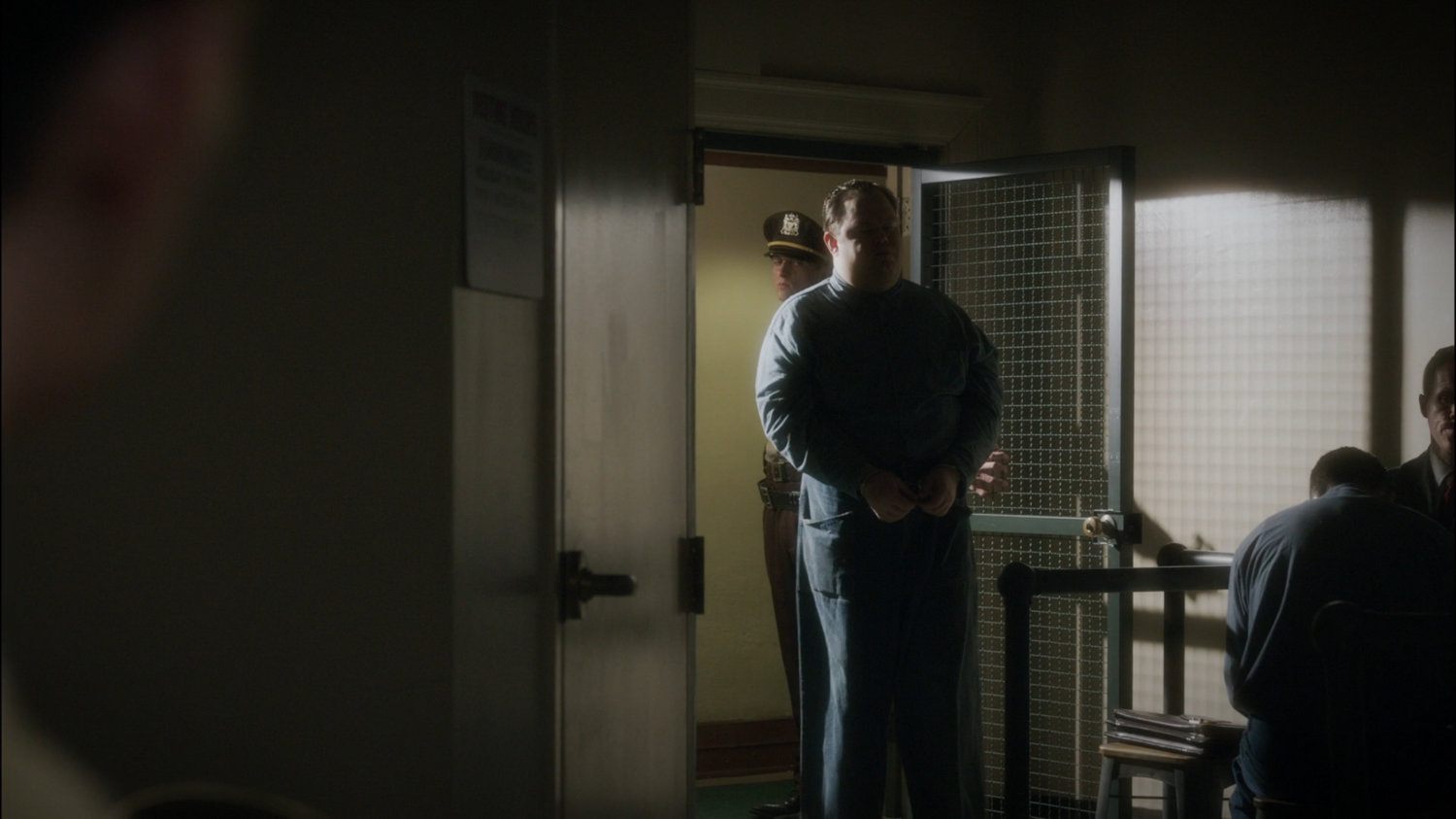 McFee being led into New York Jail.