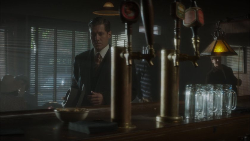 Agent Yauch in Filth's Pub.