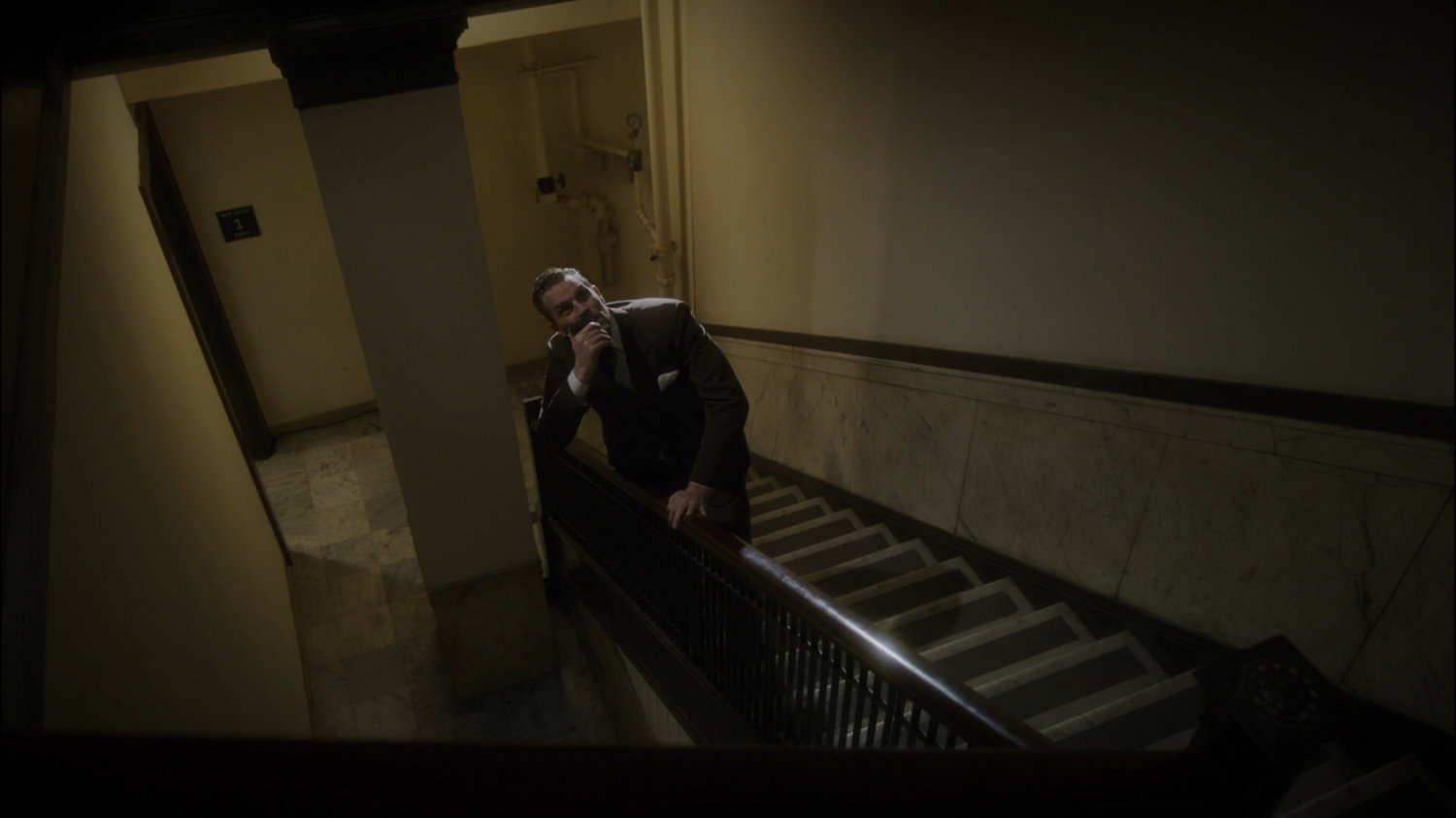 An SSR agent in Dentist Office stairwell.