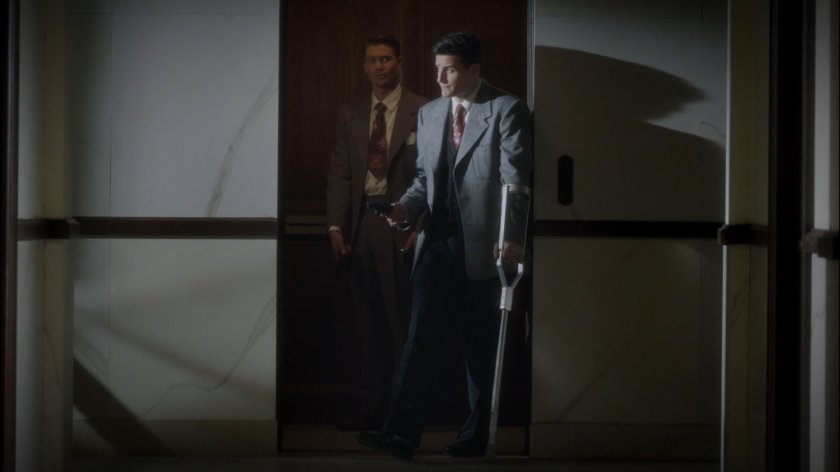 Sousa in a Dentist Office hallway.