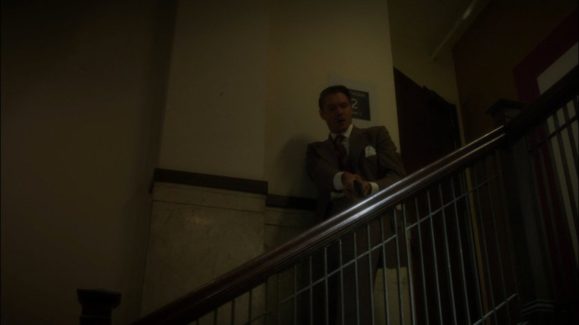 SSR Agent in Dentist Office stairwell.