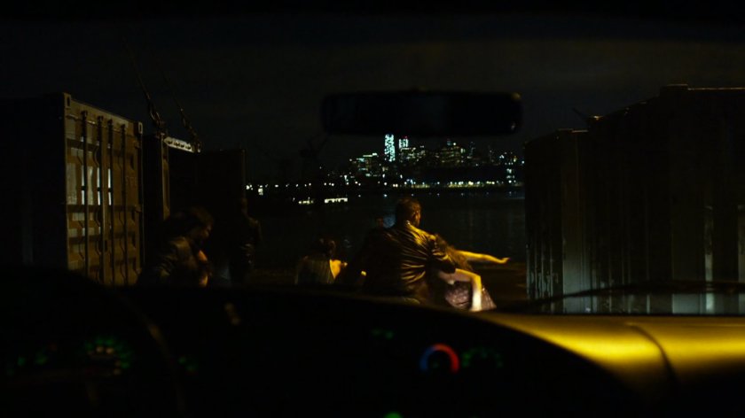 Russian slavers at a dark container yard in Brooklyn.