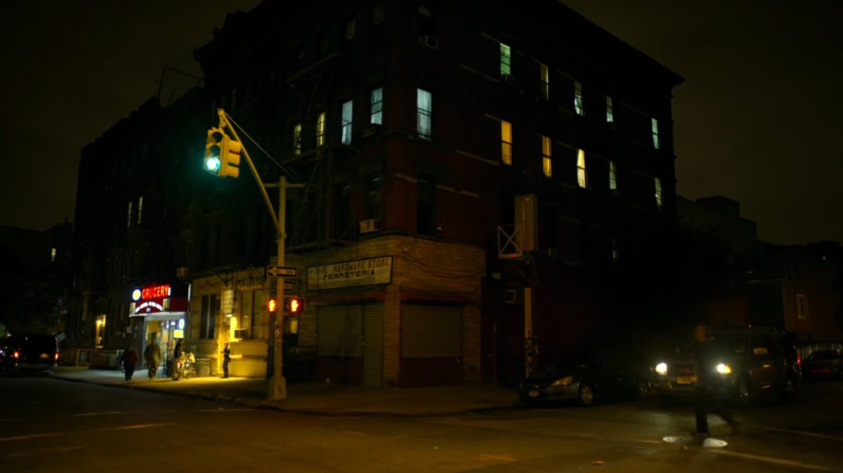 Exterior, Nelson and Murdock office building.
