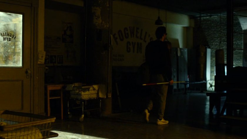 Matt in a dark Fogwell's Gym.