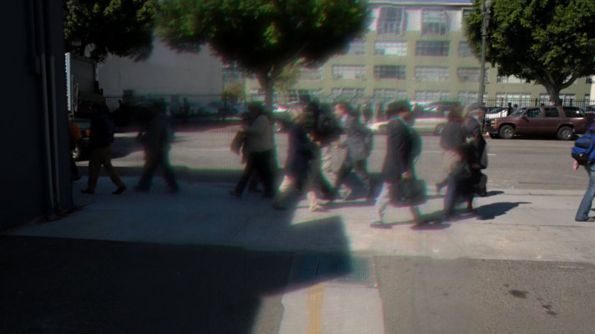 Raina's POV inside cloaked umbrella.