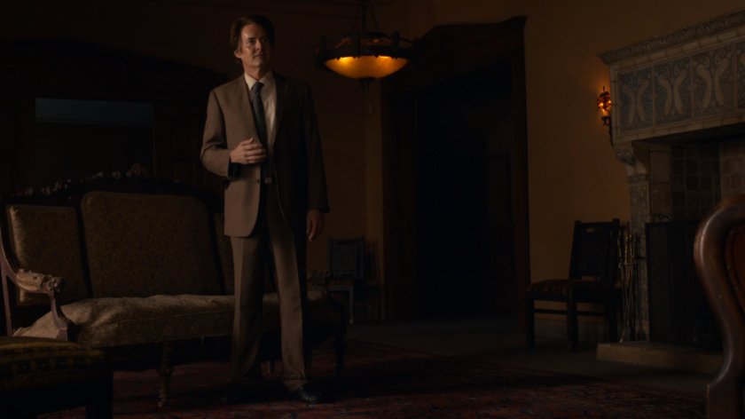 Cal inside of the Ponce De Leon Theater.