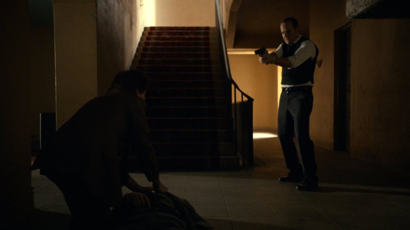 Coulson and Cal inside the Ponce De Leon Theater.