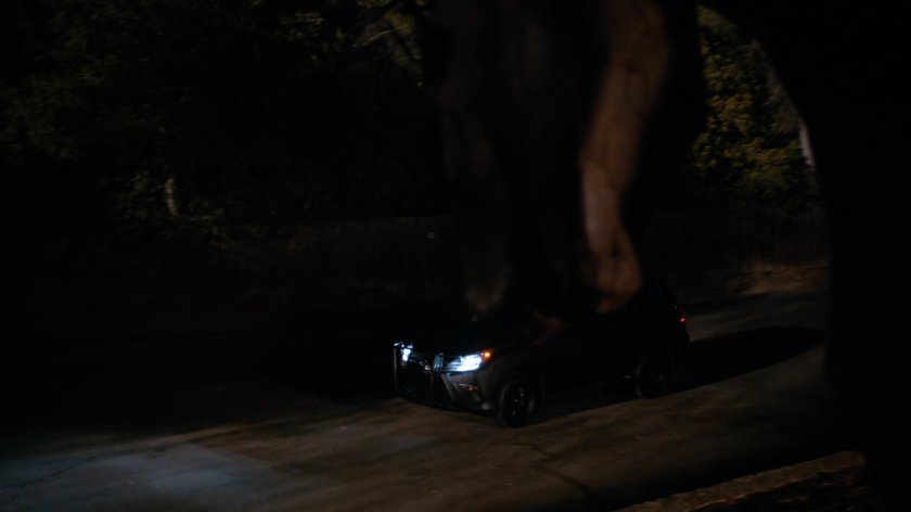 Black SUV outside Bloom Estate Winery.