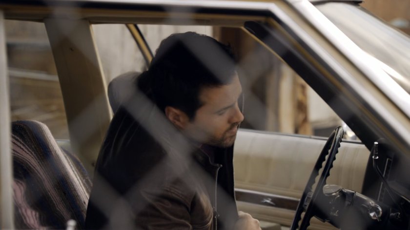 Ward getting into car in Tijuana, Mexico.