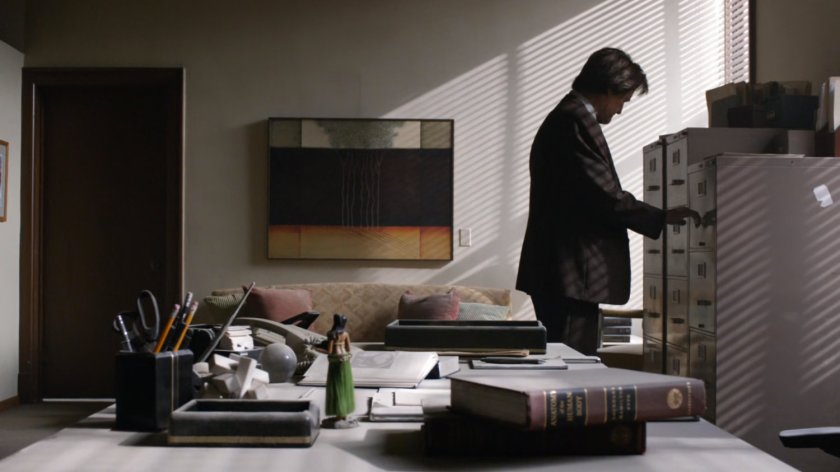 Cal in his old offices.