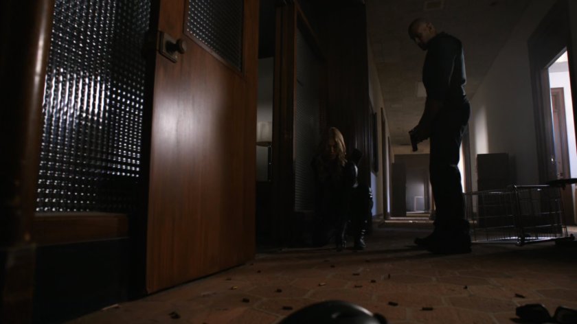 Bobbi and Mack in an old Milwaukee building.