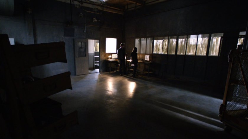 Ward and Agents 33 in an abandoned Spanish warehouse.