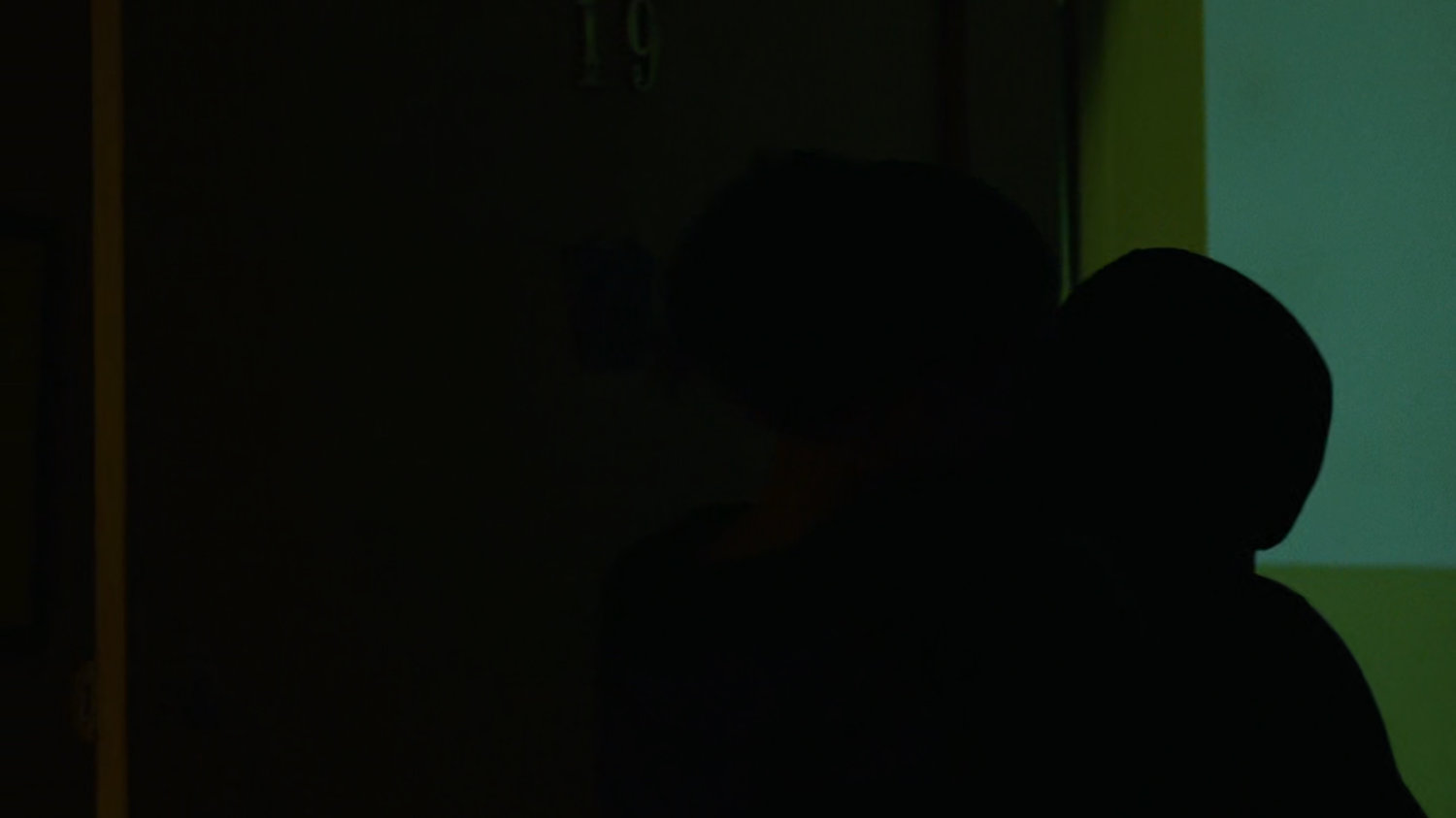 Interior of Claire's apartment.