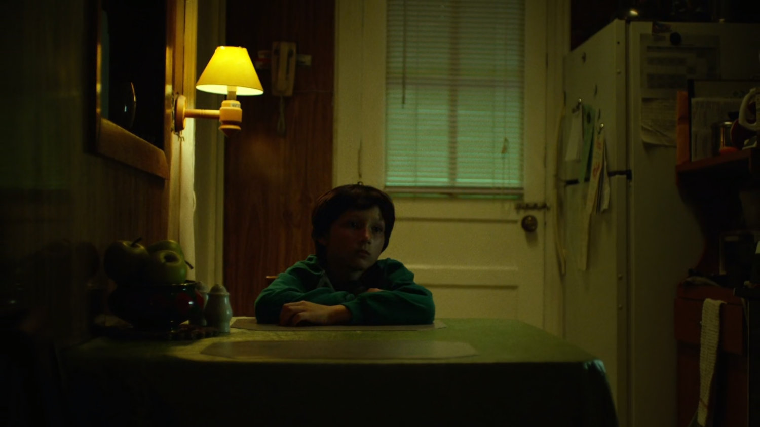 Young Matt in his childhood home.