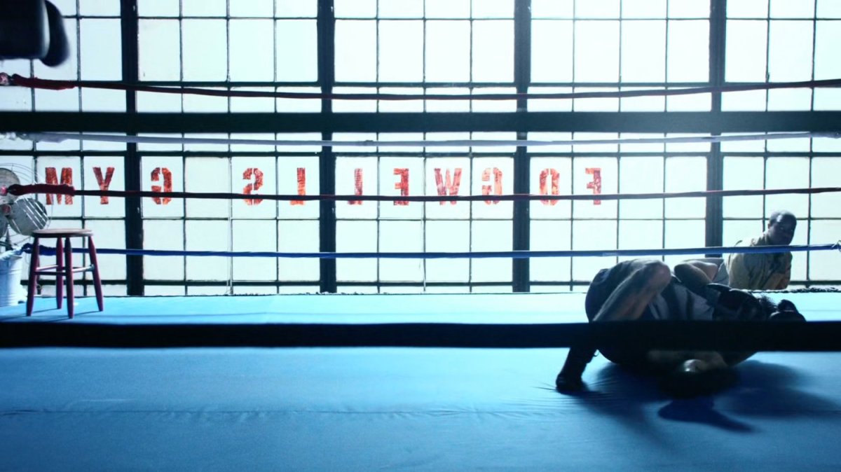 Interior of Fogwell's Gym.