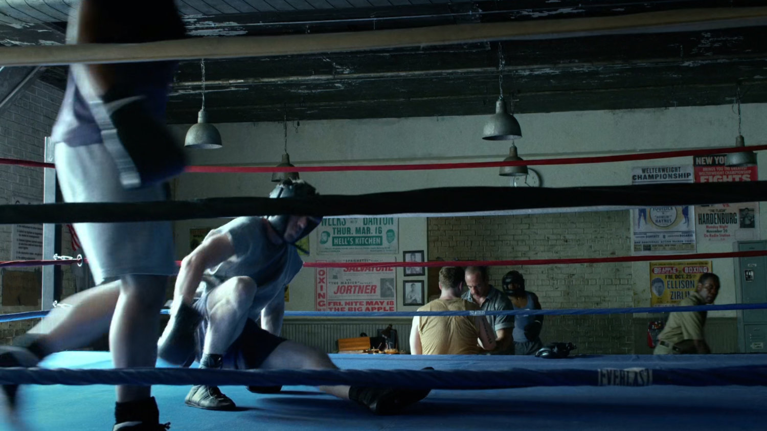 Interior of Fogwell's Gym.