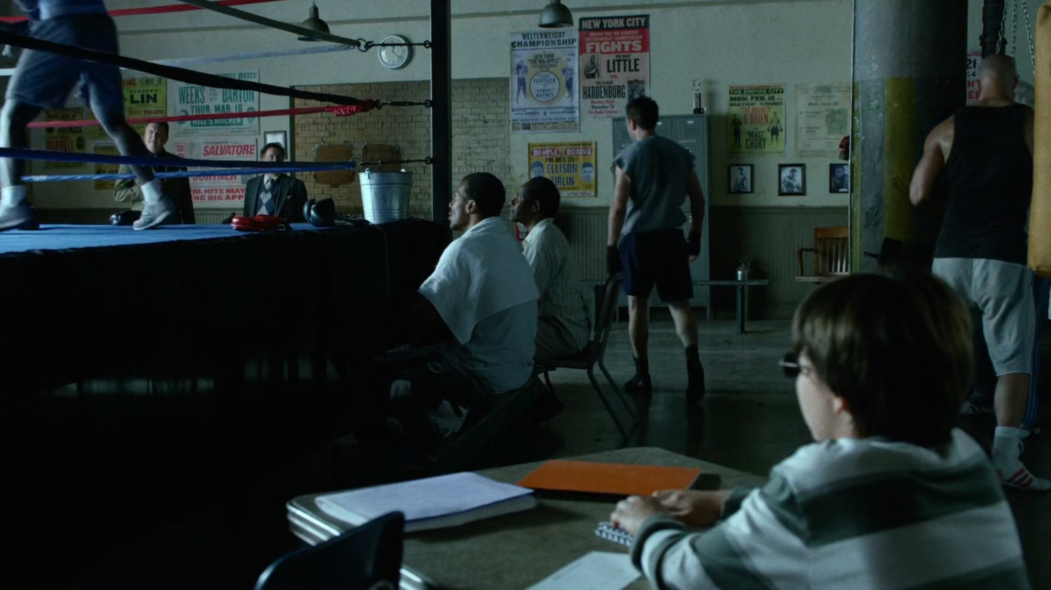 Interior of Fogwell's Gym.