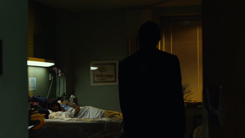 Ben entering patient room at hospital.