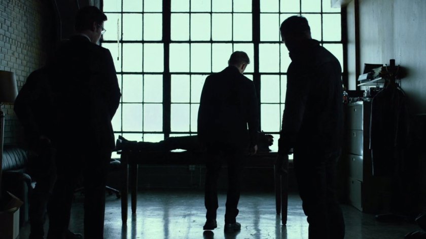 Wesley and Vladimir in his office.