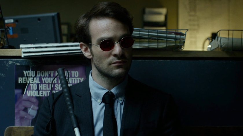 Matt waits by 15th Precinct front desk.