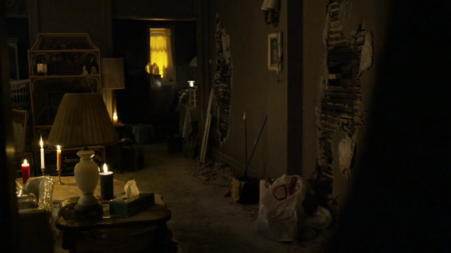 Interior of Elena Cardenas' apartment.
