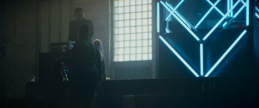 Interior of New York nightclub.