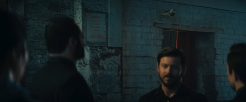 Security camera inside New York nightclub.