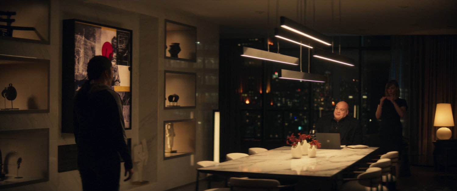 Interior of Fisk penthouse.