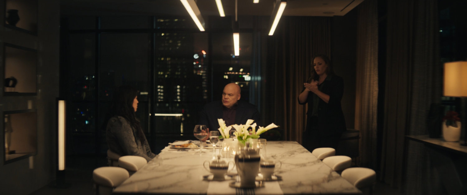 Interior of Fisk penthouse.