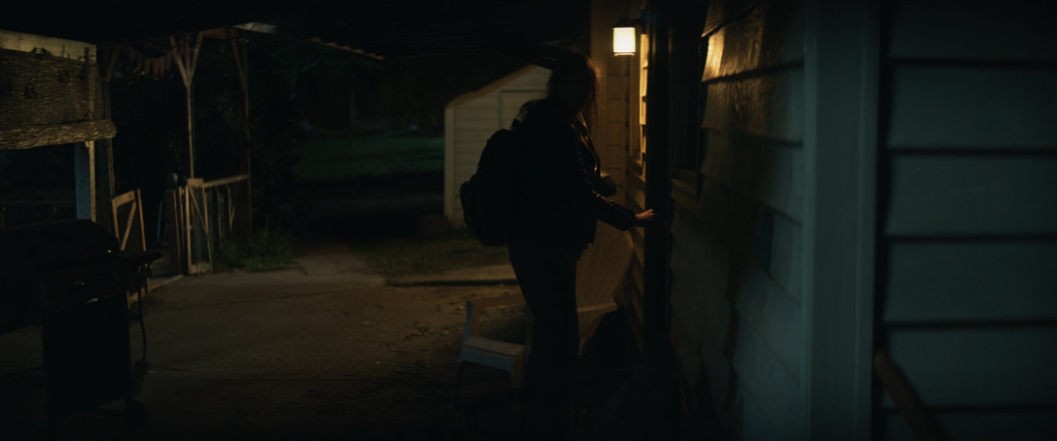 Maya enters Lopez house.