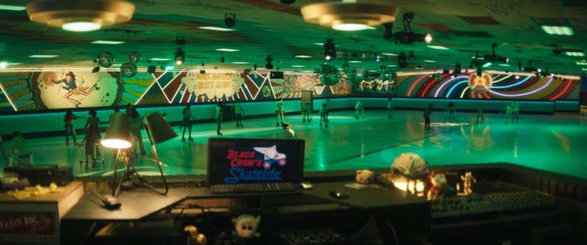 Inside of Black Crow's SkateLife Roller Skating.