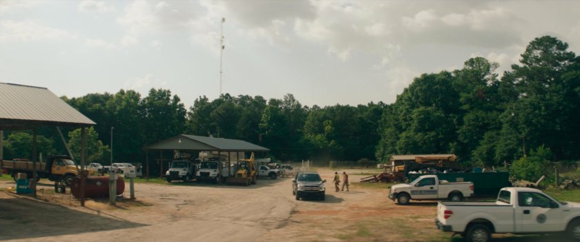 Exterior of Tamaha water tower.