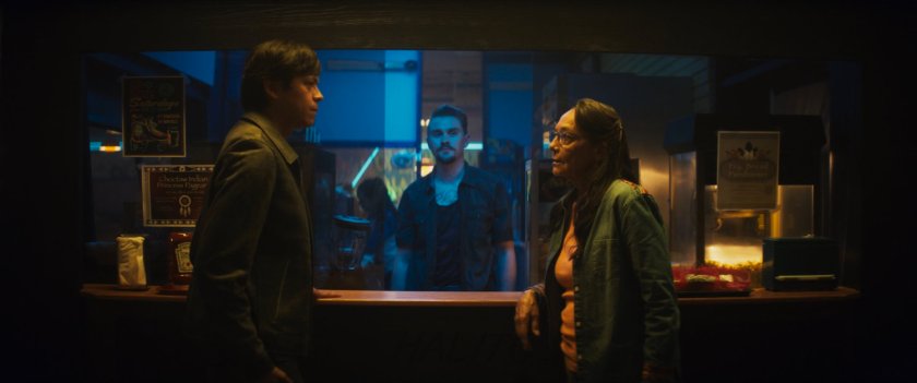 Chula and Henry inside of Black Crow's SkateLife Roller Skating.