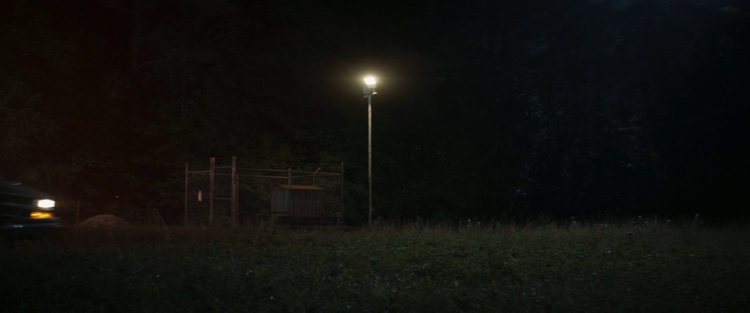 Field at night.