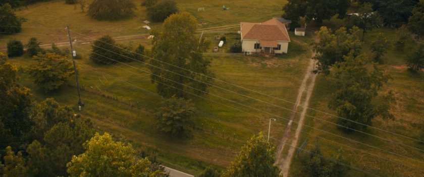 Aerial view of Lopez House.