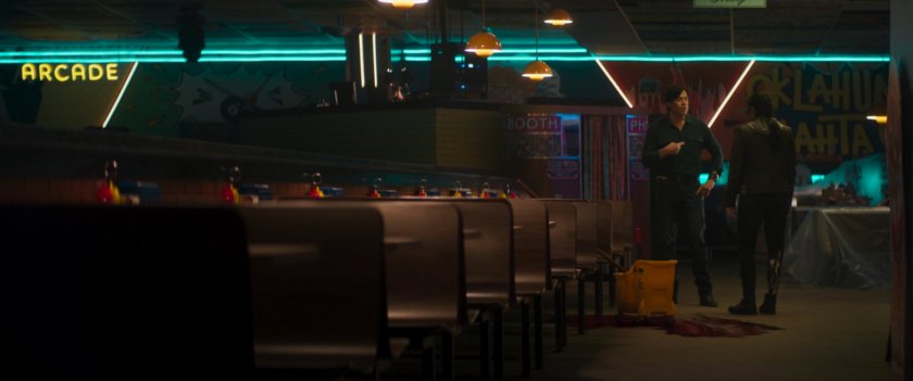 Henry and Maya inside of Black Crow's SkateLife Roller Skating.