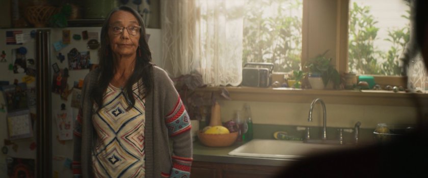 Chula in he kitchen.