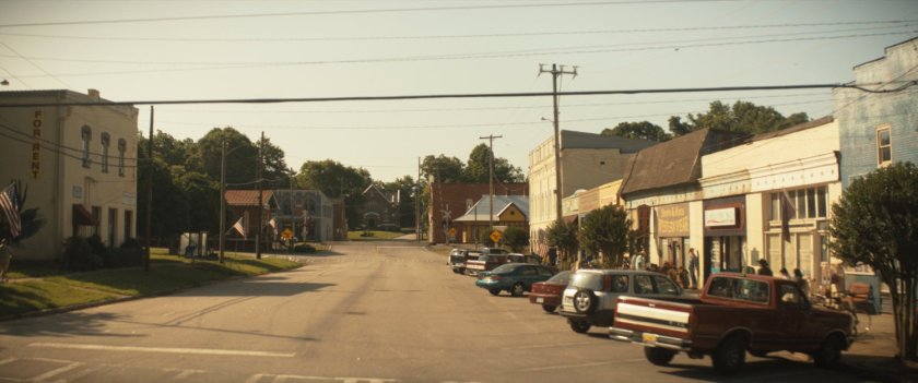 Main street of downtown Tamaha.