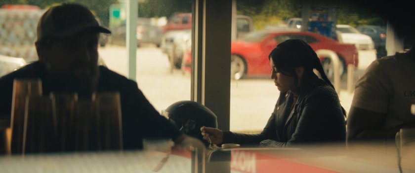 Maya inside Roxxon Travel Store restaurant.