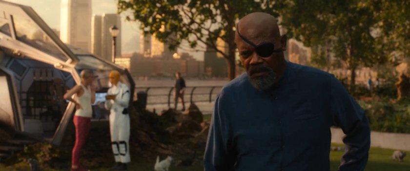 Fury and SWORD technicians in Battery Park.