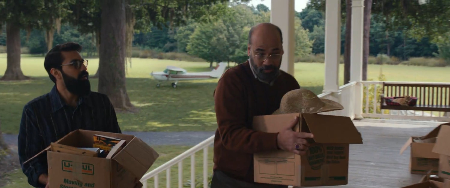 Aamir and Yusuf outside of Maria Rambeau's house.