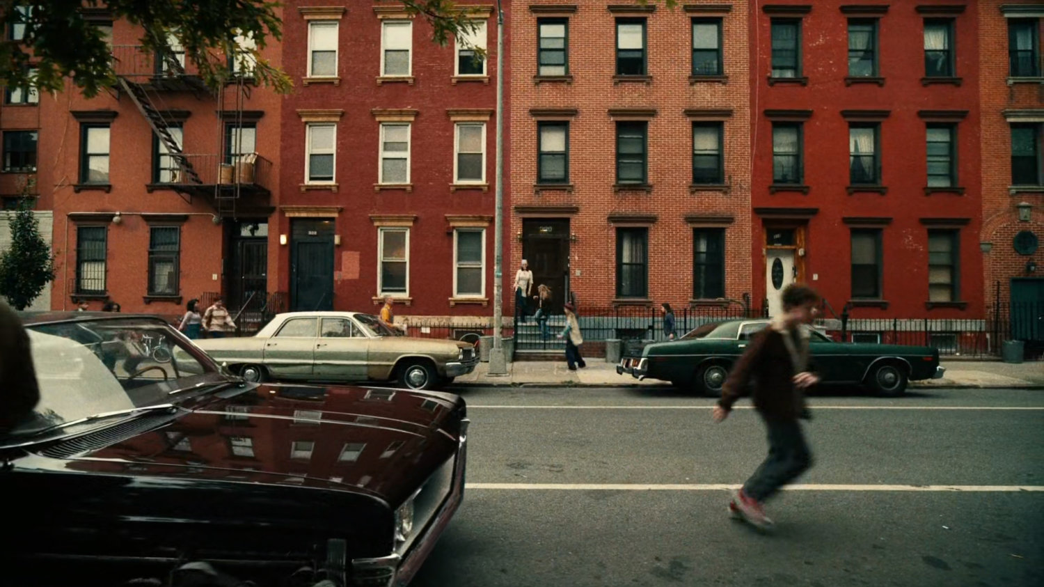 Hell's Kitchen neighborhood circa 1971.