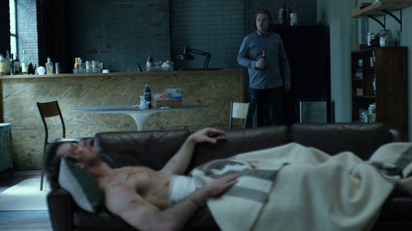 Foggy and Matt in his apartment.