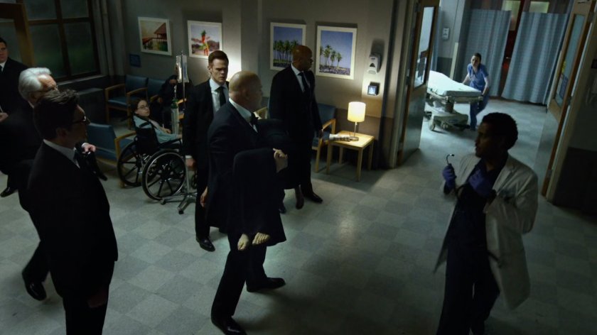 Wilson Fisk in the Emergency Room of Metro-General hospital.