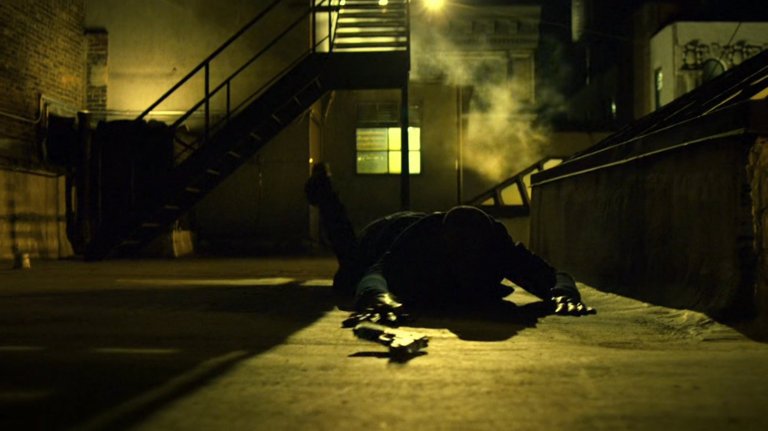 Turk lying on a rooftop.