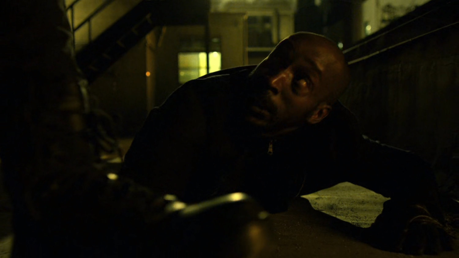 Turk lying on a rooftop.