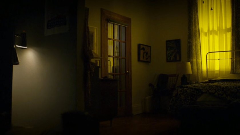 Interior of Karen's apartment.