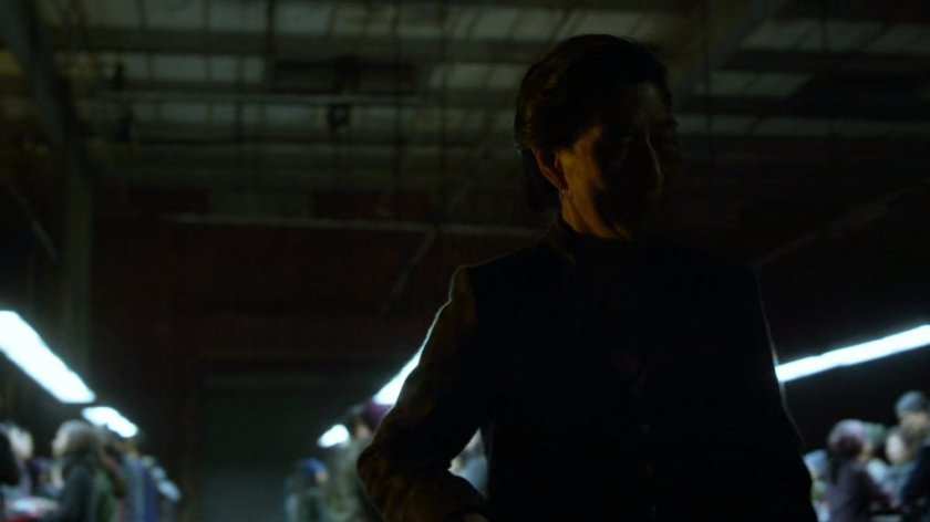 Interior of Gao's warehouse.